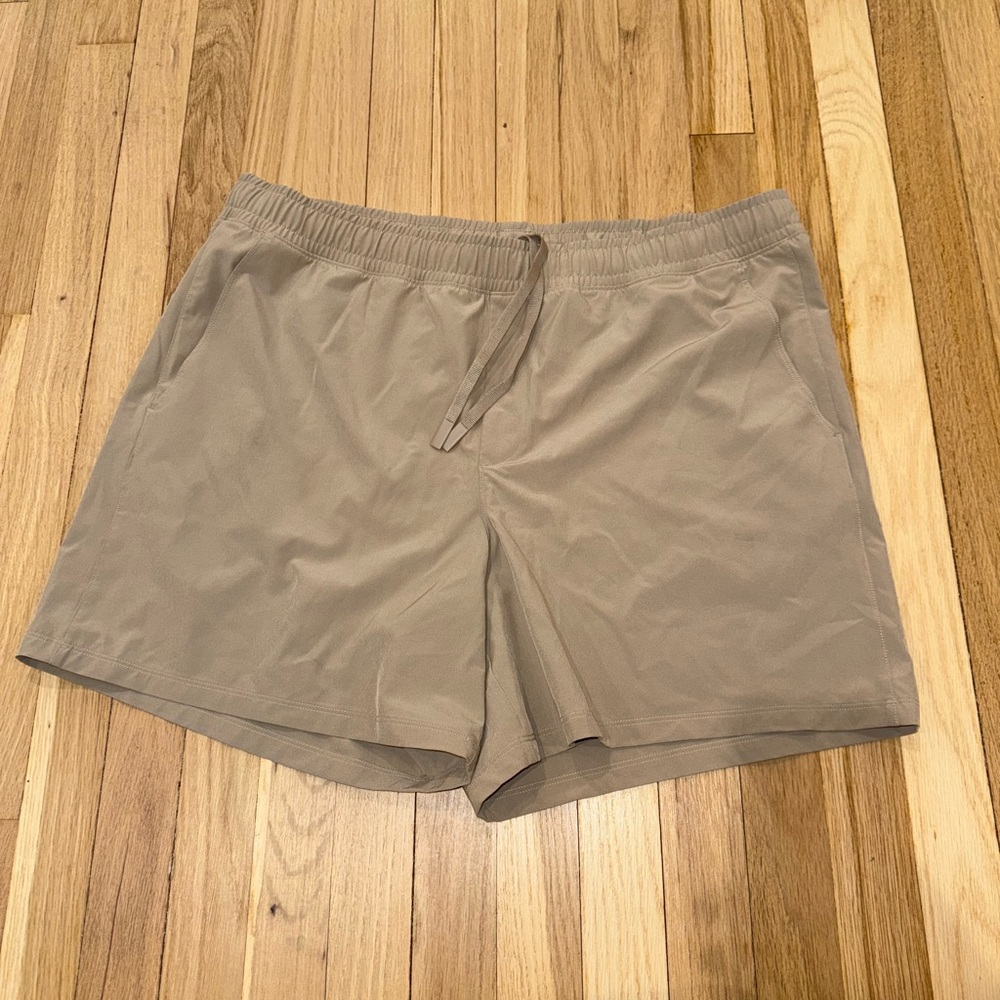All in Motion Men's Beige Athletic Shorts XL